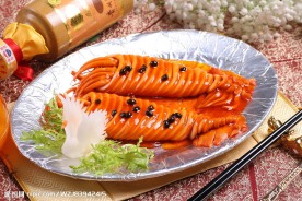 豉汁烤鲜鱿