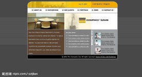 欧美家具公司网站模板