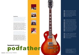 国外画册设计 模板图片 乐器