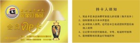 灯饰 金 VIP 会员卡