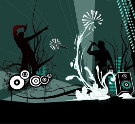 ktv音乐海报设计