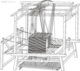 古代的织机
