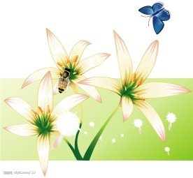 强化玻璃移门图  蝶花物语