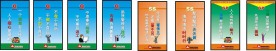 5S标语 企业标语 失量图