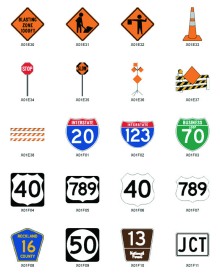 3000个常用标志标识（您可以打印出来很快就能找到相应的图）