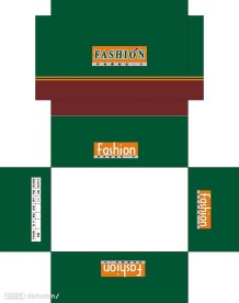 精品男鞋通用绿色包装