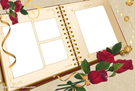 漂亮的婚礼相框