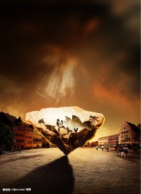 大气房地产广告素材