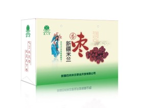 米兰香枣手提袋包装