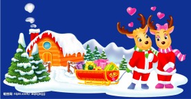 圣诞节宣传单素材