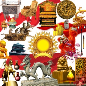 中国风房地产设计素材