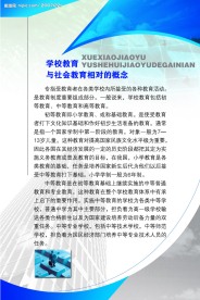 学校教育宣传模板