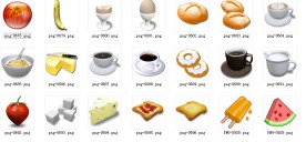 食物图标 水果图标