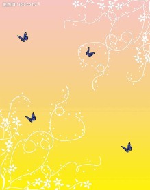 花纹蝴蝶移门图案