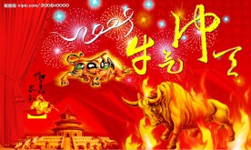 春节快乐(牛气冲天)