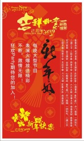 夜总会2009春节DM广告牌