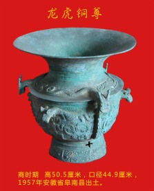 龙虎铜尊