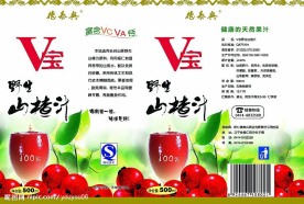 山楂汁饮料包装方案2