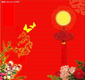 新年单页海报背景模板