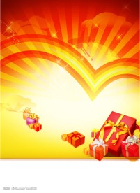 新年单页海报背景模板