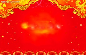 新年单页海报背景模板