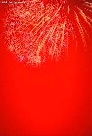 新年单页海报背景模板