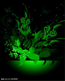 展板海报 花纹背景6