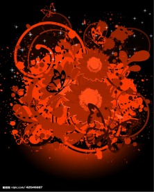 展板海报 花纹背景17