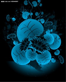 展板海报 花纹背景3