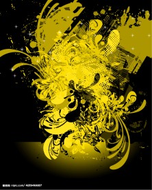 展板海报 花纹背景5