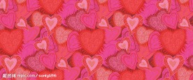 心型情人节底纹