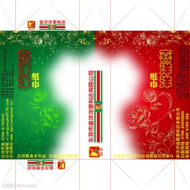 企业VI纸巾包装