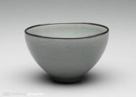 高丽青釉茶碗