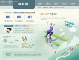 机械电子公司网站模板