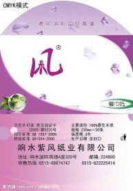 餐巾纸包装设计