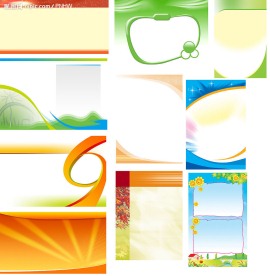 广告模板展板底纹