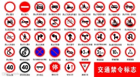 交通禁令标志