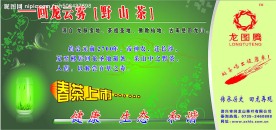 茶叶广告  大型喷绘 精美矢量图片  龙标志