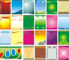 海报背景设计 展板背景设计 名片