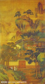 传统山水风景图高清素材