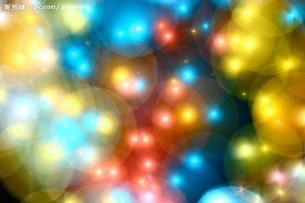 五颜六色的梦幻背景图片素材