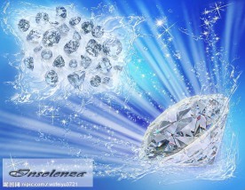 超炫目钻石海报设计之一