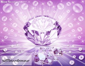 超炫目钻石海报设计