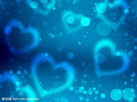 情人节梦幻心型背景