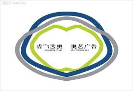 奥艺广告标志