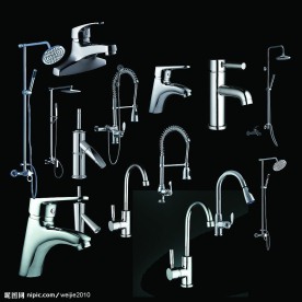 扣好水龙头花洒