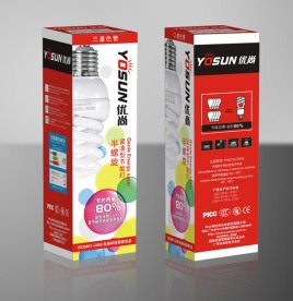 2009最新款式节能灯包装