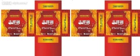吉祥阁餐厅盒子包装设计