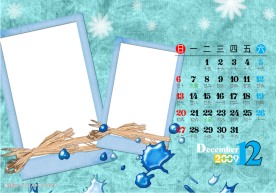 2009年日历模版