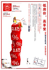 房地产单页广告设计